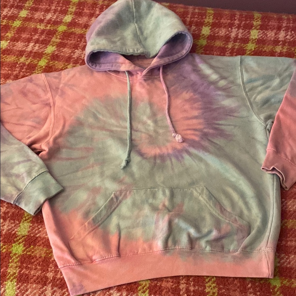 Exist Tie Dye Hooded Sweatshirt
